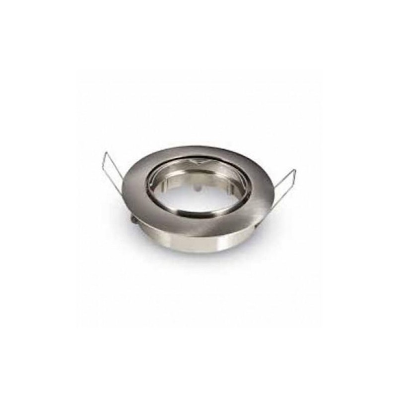VT-779RD_GU10 Fitting Round Movable Satin Nickel