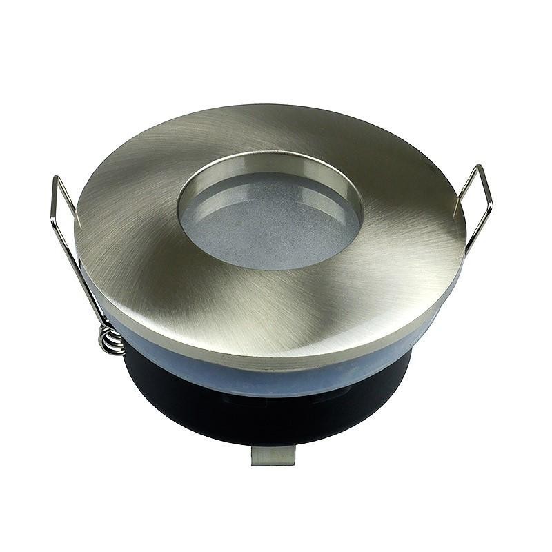 VT-787RD_GU10 Fitting Matt Round ф84 Satin Nickel