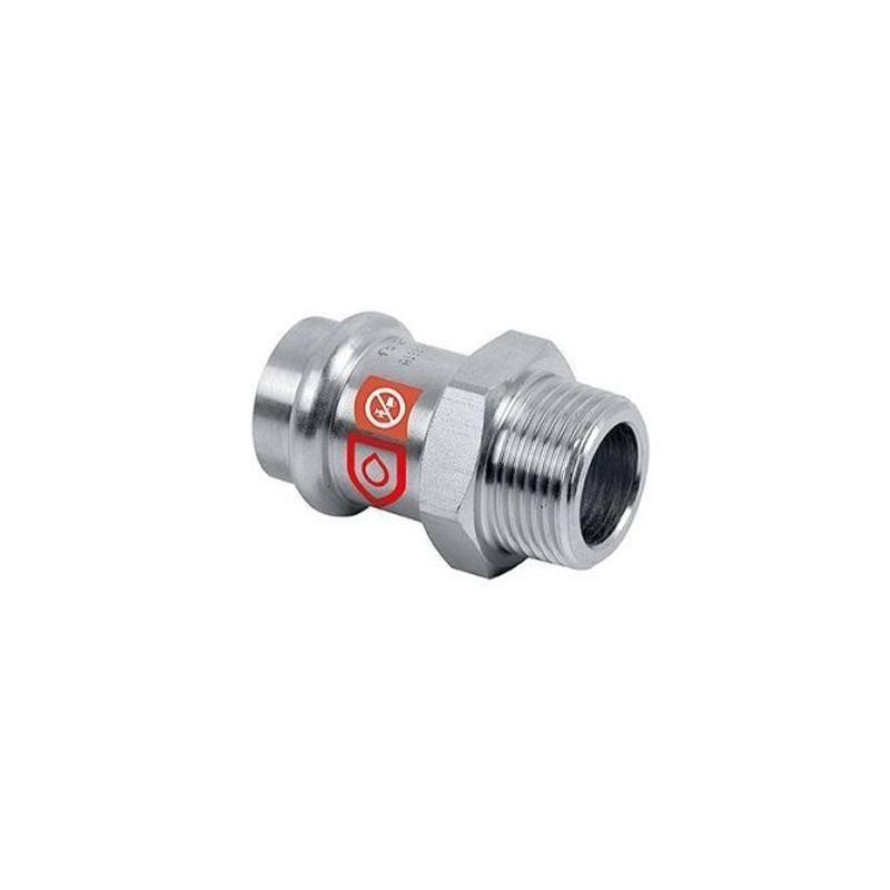 Raccord a sertir carbon steel manchon 35x4/4 M