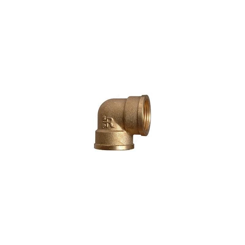 Coude laiton 90° FF 3/4