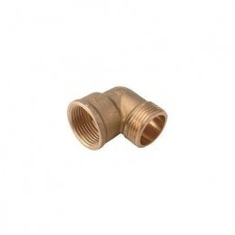 Coude laiton 90° MF 8/4