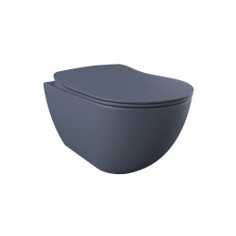 WC SUSPENDU DESIGN MAT GRIS...