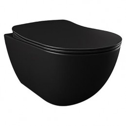 WC SUSPENDU DESIGN NOIR...