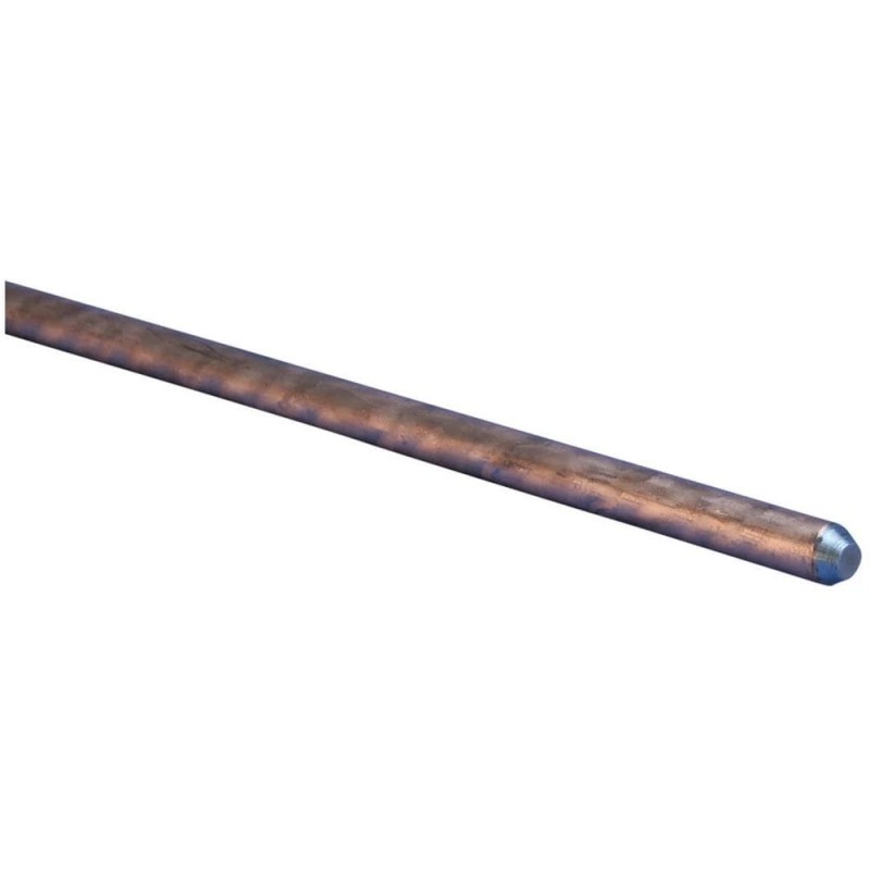 PIQUET DE TERRE AVEC MANTEAU DE CUIVRE POUR VISSER 1,5M