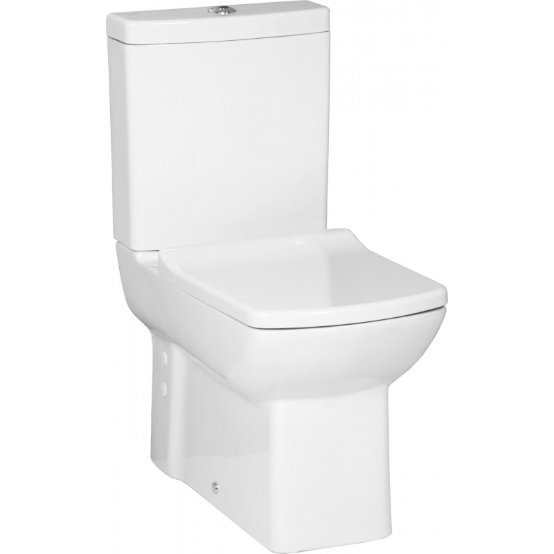 LARA CUVETTE WC À POSER, AVEC HYGIÈNE (BIDET), SORTIE MUR/VERTICALE BLANC