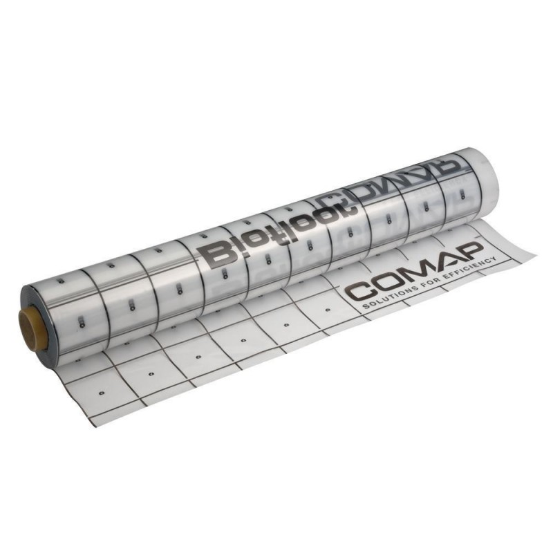 film PE quadrillé 0,2mm ép x 105m largeur - 100 m