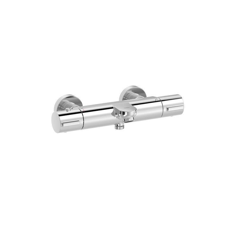 422.058 CANIGO MITIGEUR BAIN-DOUCHE THERMOSTATIQUE INVERSEUR INTEGRE CANS LA COMMANDE DE DEBIT CHROME