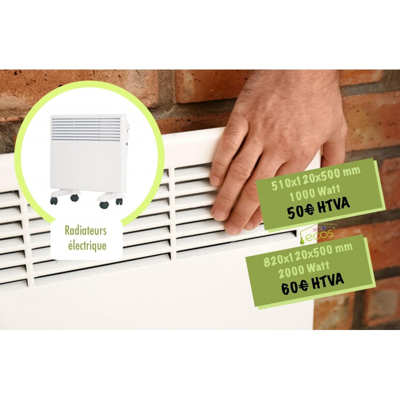Radiateur électrique 1000 watt