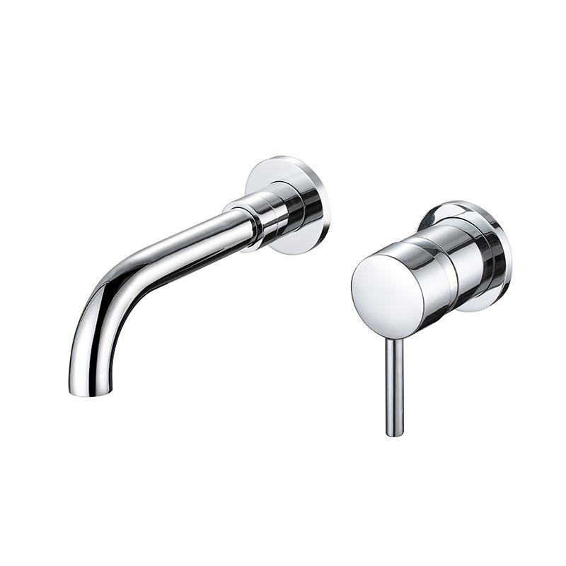 ALONI ROBINET LAVABO ENCASTRÉ COMPLET CHROME