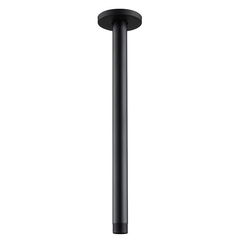CREAVIT CONNEXION PLAFOND RAINSHOWER NOIR MAT 30 CM