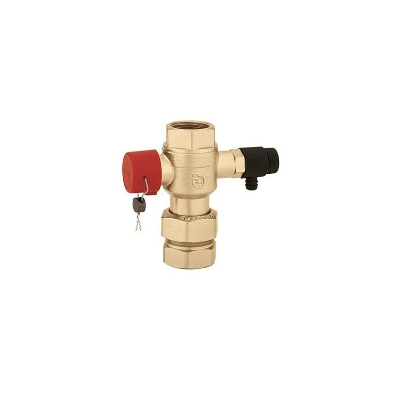Vanne à sphère pour vase d'expansion 3/4"