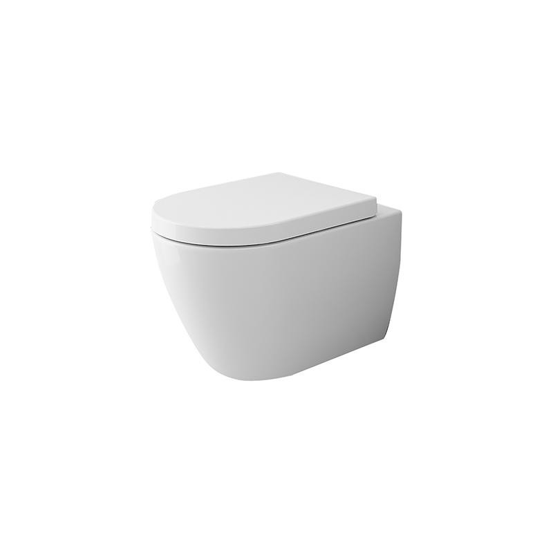 WC SUSPENDU DESIGN AVEC HYGIÈNE INOX (BIDET), RIMOFF AVEC FIXATION INVISIBLE