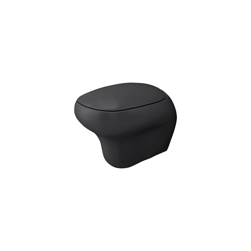 BOCCHI FENICE WC SUSPENDU DESIGN AVEC FIXATION INVISIBLE ANTHRACITE MAT
