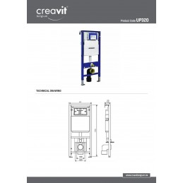 BATI SUPPORTS GEBERIT 3-6L