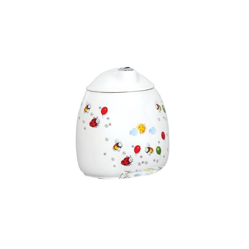 CREAVIT MÉCANISME CHASSE TOILETTE POUR ENFANT 3/6L