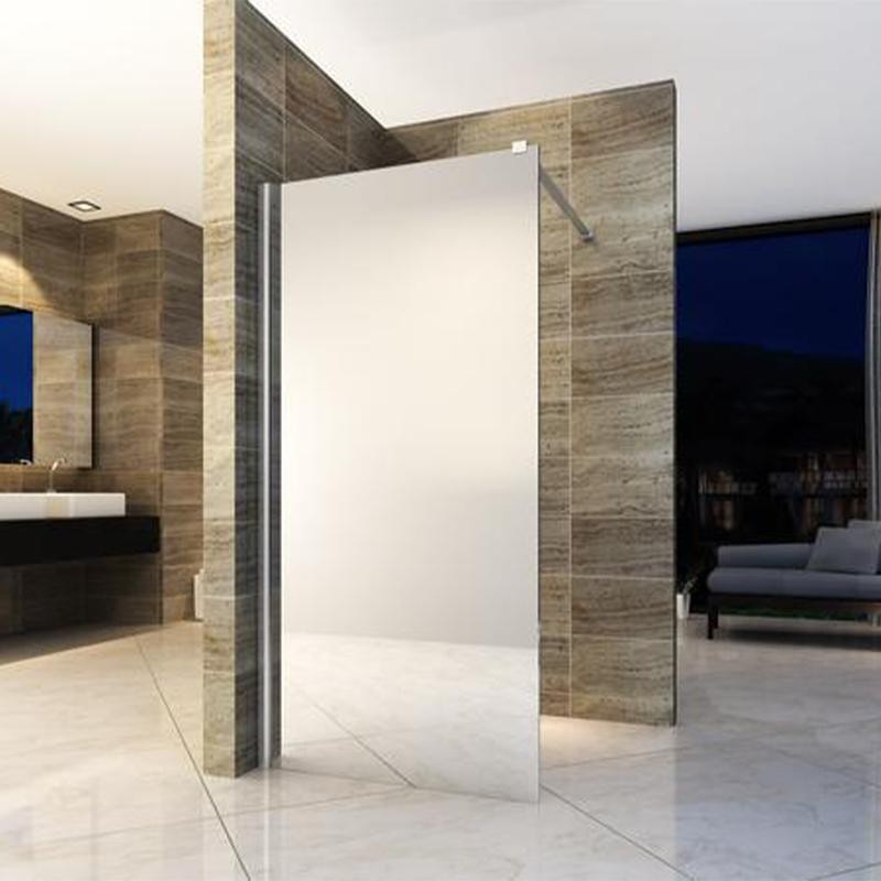 PAROI DE DOUCHE VERRE MIROIR 8mm 1200x2000mm
