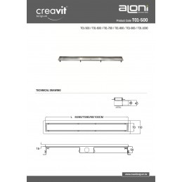 GRILLE CARRELAGE INOX POUR...