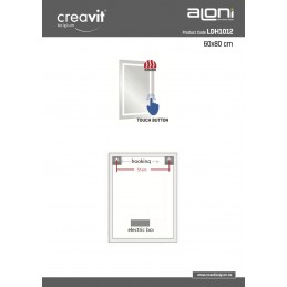 MIROIR LED QUEEN AVEC...