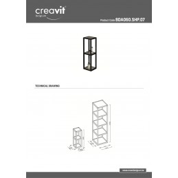 COLONNE 60x20x20 cm