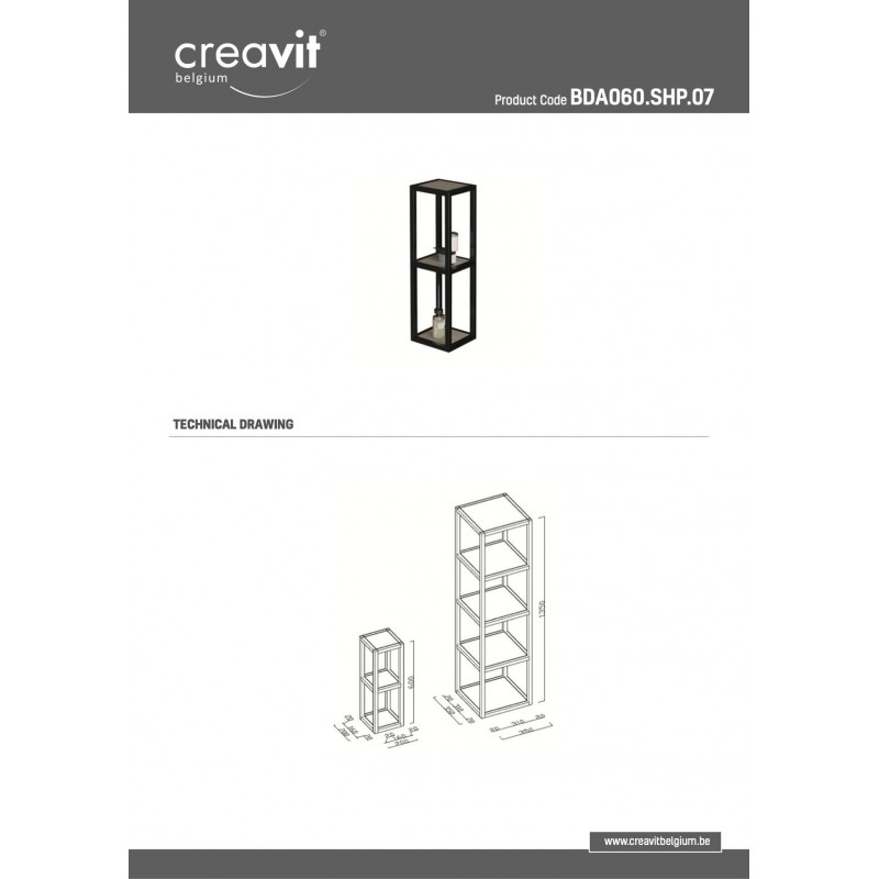COLONNE 60x20x20 cm