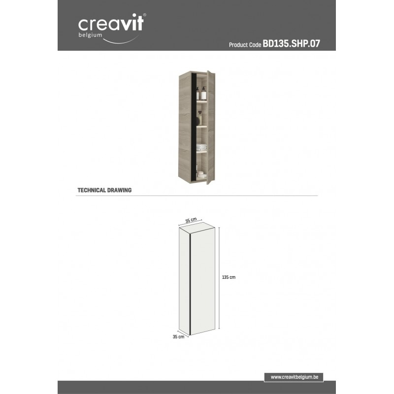 COLONNE 135x35x35 cm