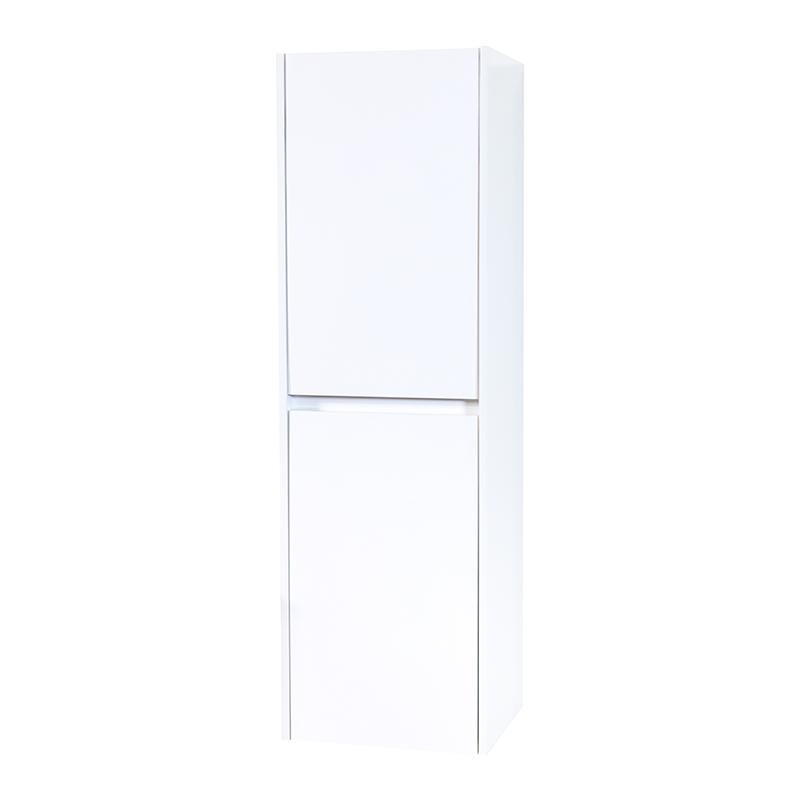 MEUBLE COLONNE BLANC 40x35x130cm