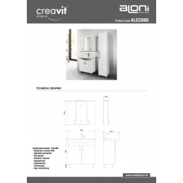 ALECO 85 MEUBLE SOUS PLAN