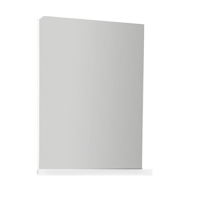 ELMAS BLANC MIROIR AVEC TABLETTE 44x54,5x8,2 cm