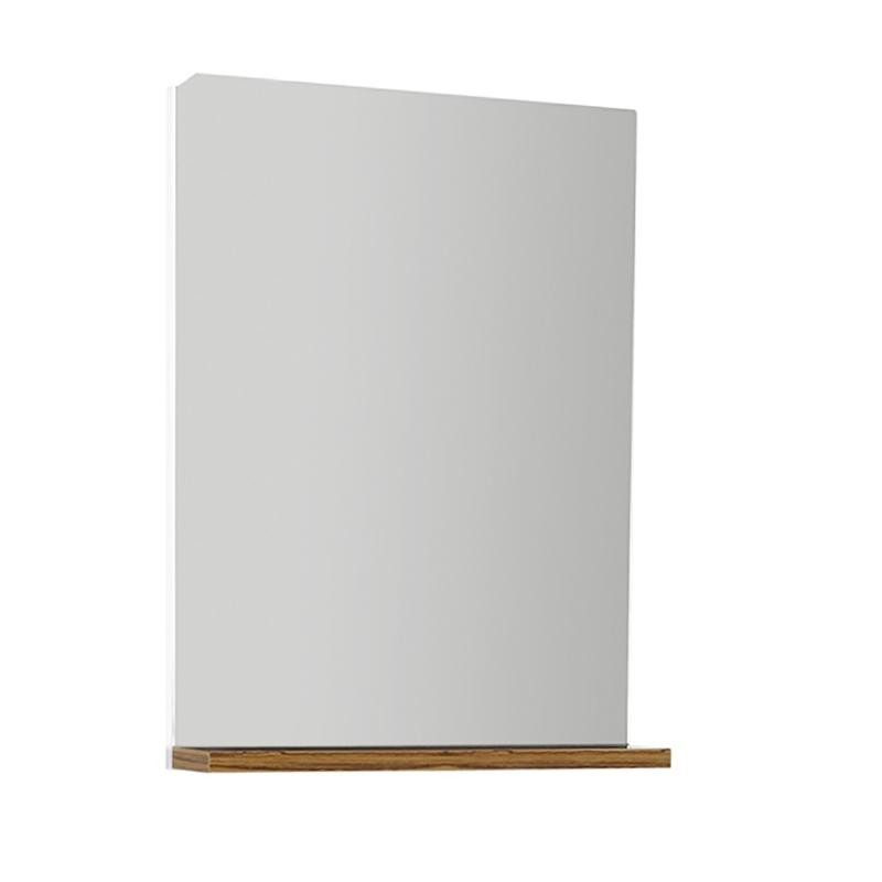 ELMAS BRUN MIROIR AVEC TABLETTE 44x54,5x8,2 cm
