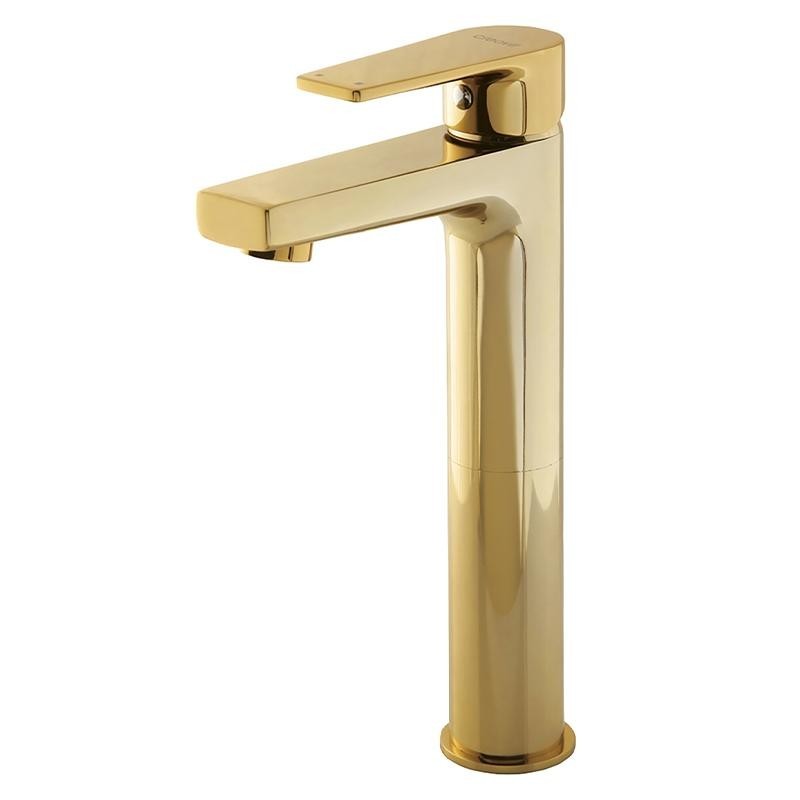 CREAVIT SHARP MITIGEUR LAVABO HAUT OR