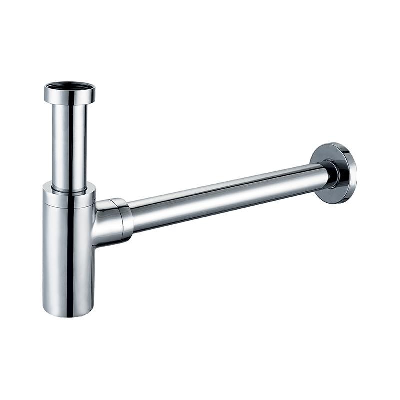 SIPHON DESIGN DE LAVABO EN LAITON CHROMÉ G 5/4 L:33cm
