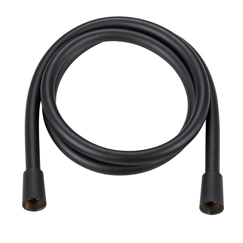FLEXIBLE DE DOUCHE 150-190CM SACHET NOIR MAT