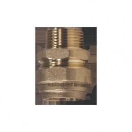 Raccord droit mâle DN25-4/4M