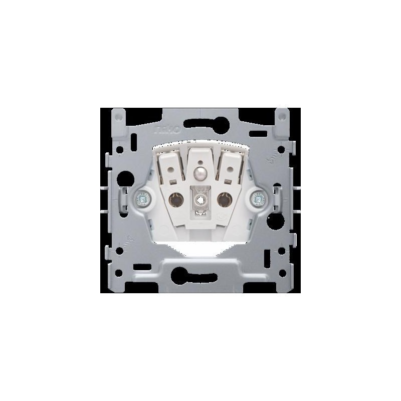 Prise socle 2P+T bornes auto