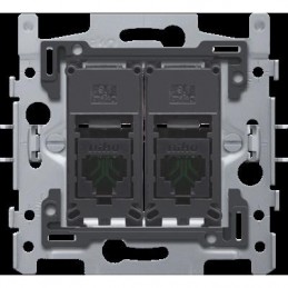 Support avec 2x RJ45 UTP...