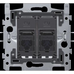 Support avec 2x RJ45 UTP...