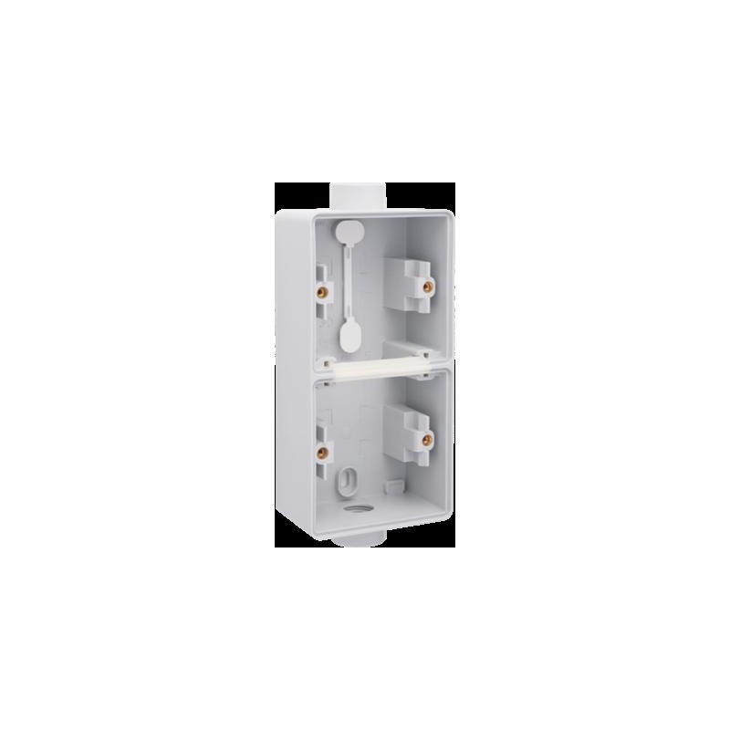 NEW HYDRO BOÎTIER EN SAILLIE VERTICAL POUR 2 FONCTIONS AVEC 2X1 ENTRÉE M20