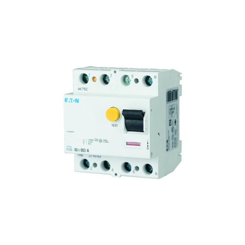 Différentiel Eaton 4P 40A 30mA Type A