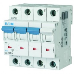 Disjoncteur Eaton 3p+N 20A...
