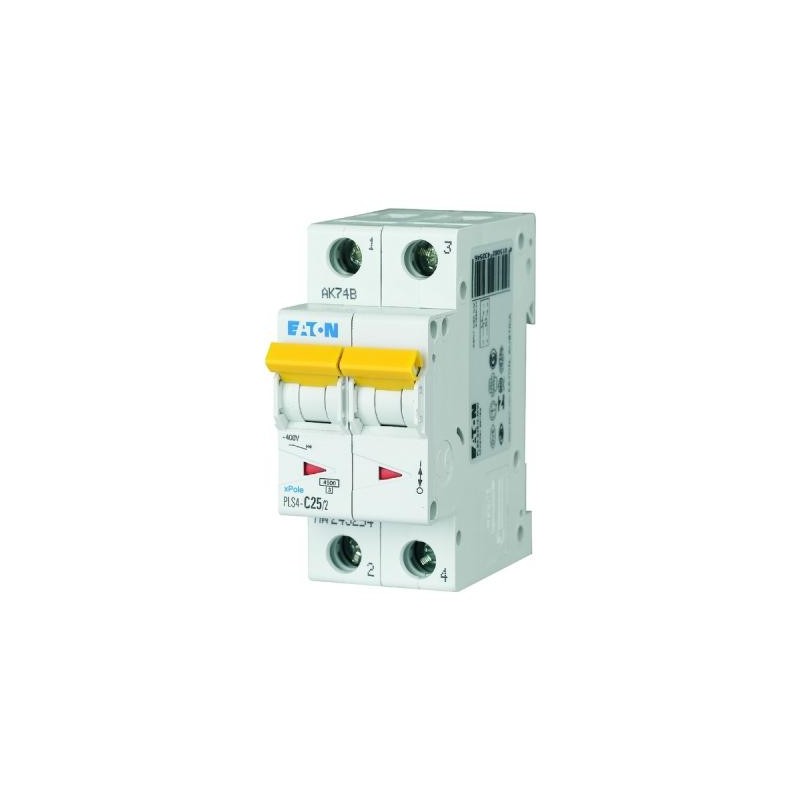 Disjoncteur 2P EATON 25A 4,5kA C