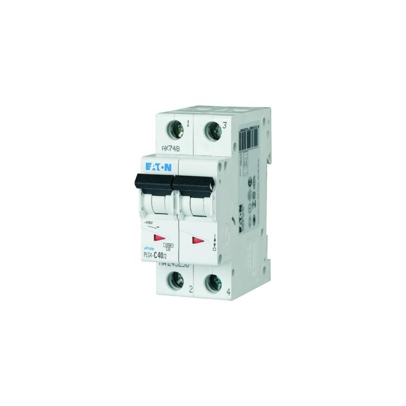 Disjoncteur 2P EATON 40A 4,5kA C