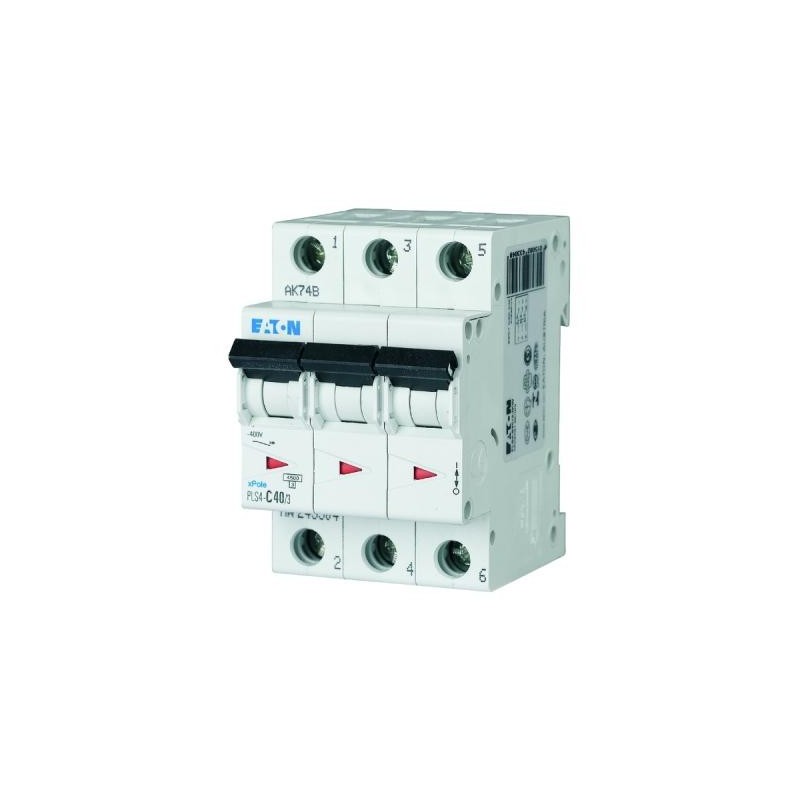 Disjoncteur Eaton 3p 40A 4,5kA C