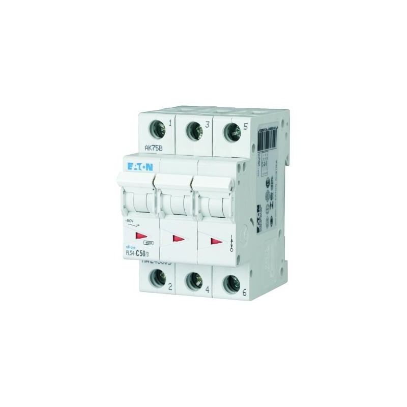 Disjoncteur Eaton 3p 50A 4,5kA C