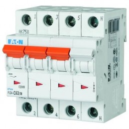 Disjoncteur Eaton 3p+N 63A...