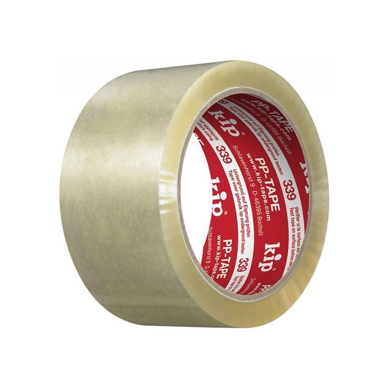339 Kip Ruban PP d'emballage - 28 mm - transparent