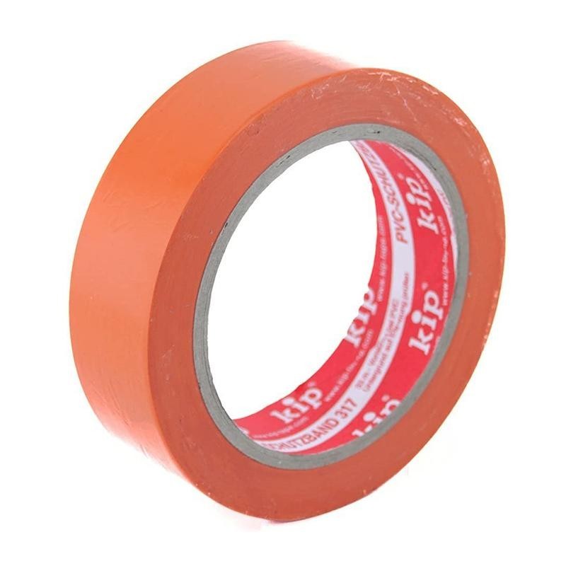 319 Kip Ruban PE de protection - lisse - orange
