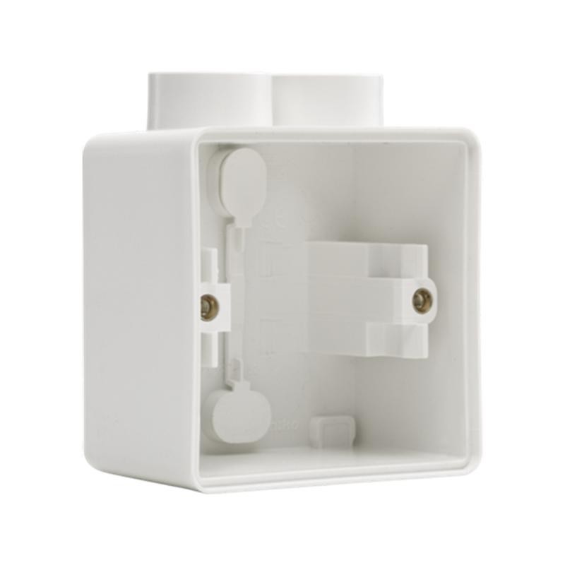 HYDRO BOÎTE SIMPLE 2 ENTRÉES - BLANC