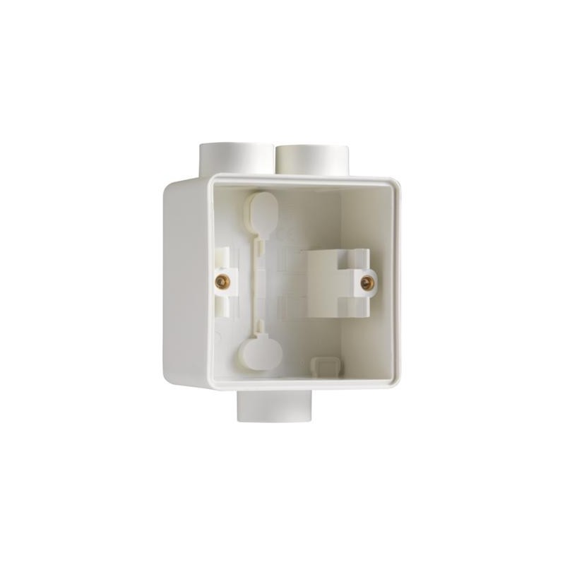 HYDRO BOITE SIMPLE 3 ENTREES BLANC
